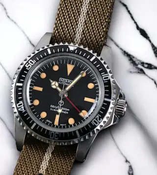 Custom SeikoMilsub Vintage GMT Mod