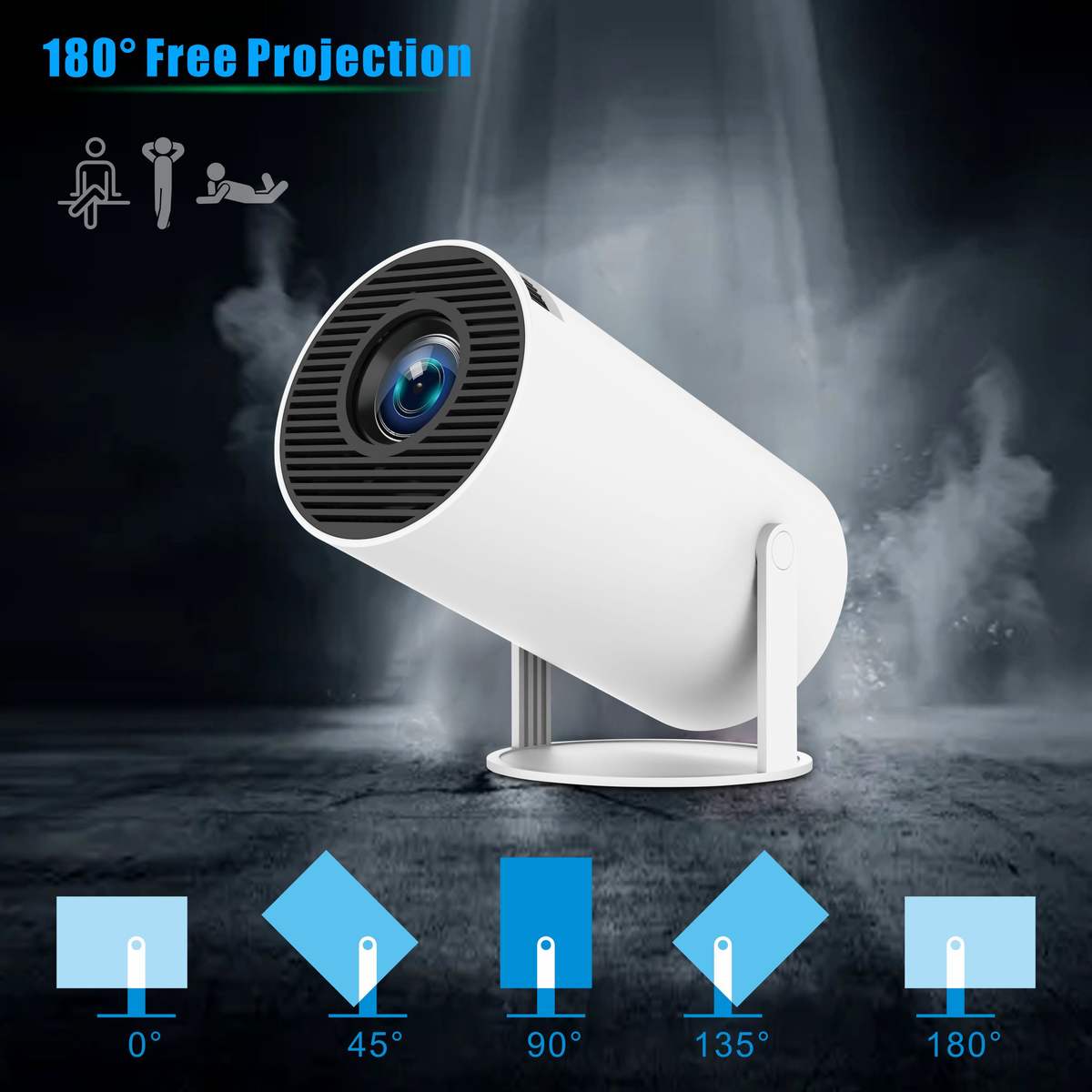 projecteur Hd Simple 10000 Ust et extérieur Freestyle